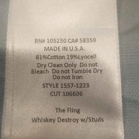 CURRENT/ELLIOTT boyfriend jean size 30 - Picture 8 of 8